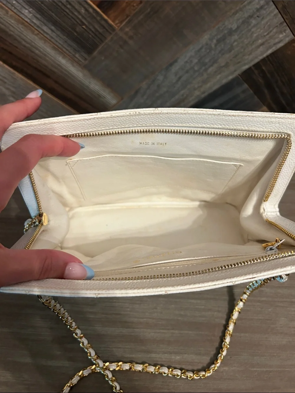 Vintage Chanel Petite Shopping Tote